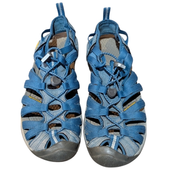 Keen Waterproof Blue Sandals size 8.5 - Picture 1 of 5